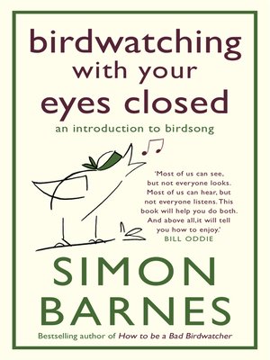 cover image of Birdwatching with Your Eyes Closed